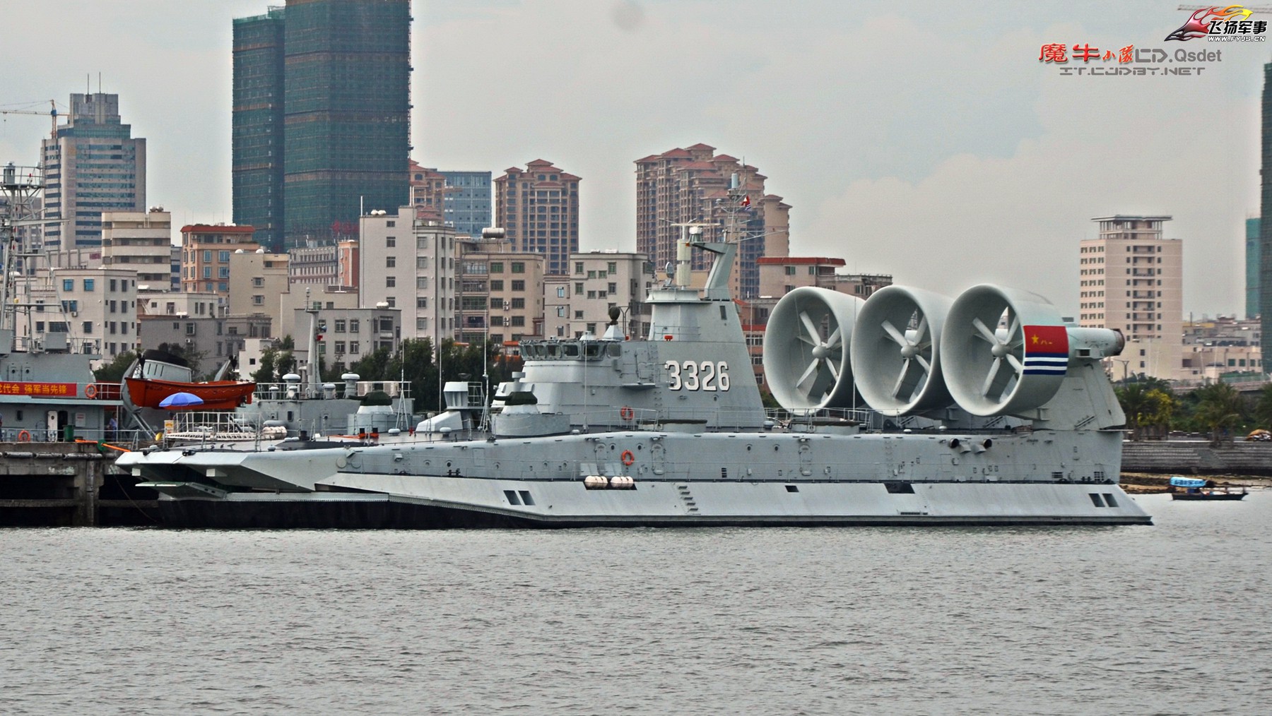 这些气垫登陆船将成为中国登陆作战的利器