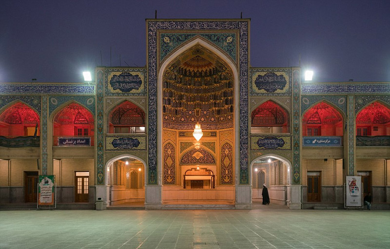 摄影师拍构造精巧伊朗伊斯兰建筑