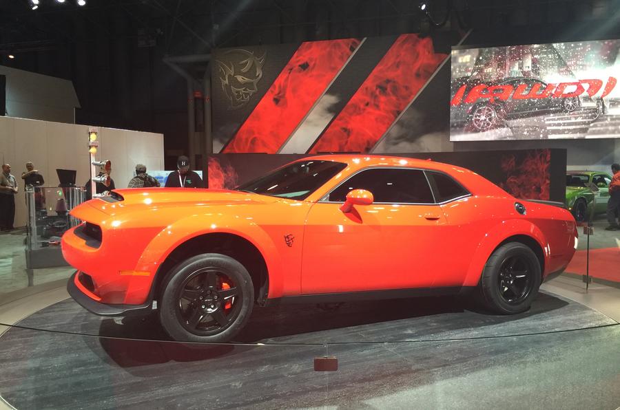 道奇挑战者srt demon亮相纽约车展 今秋上市