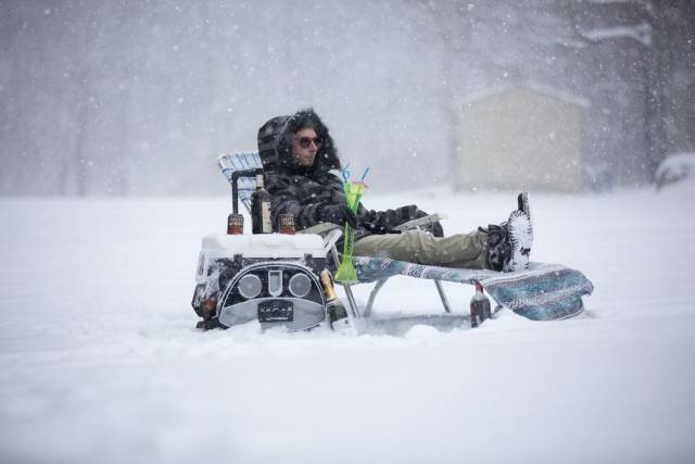 不怕冷的奇人们