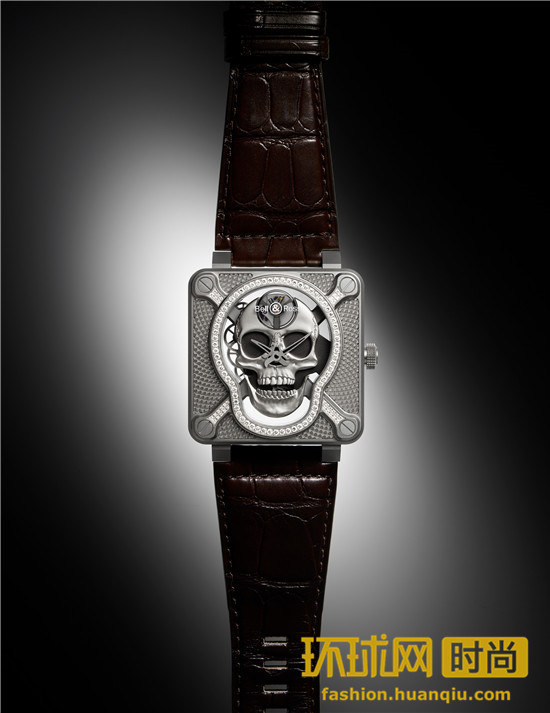 bell & ross柏莱士骷髅头系列最新成员-br01 laughing skull微笑登场