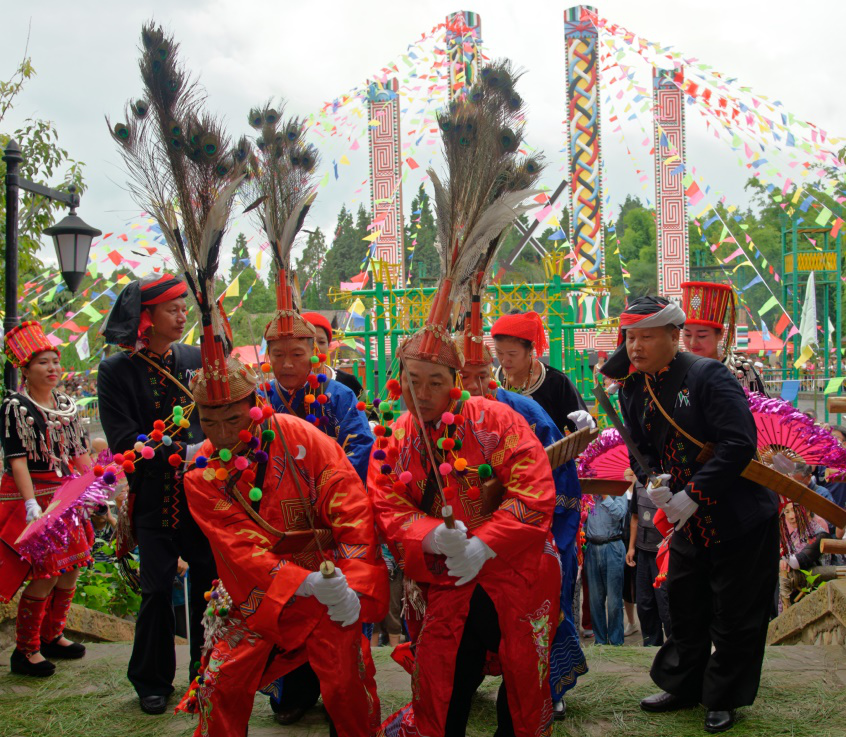 民族村特色节庆活动——景颇族目瑙纵歌节
