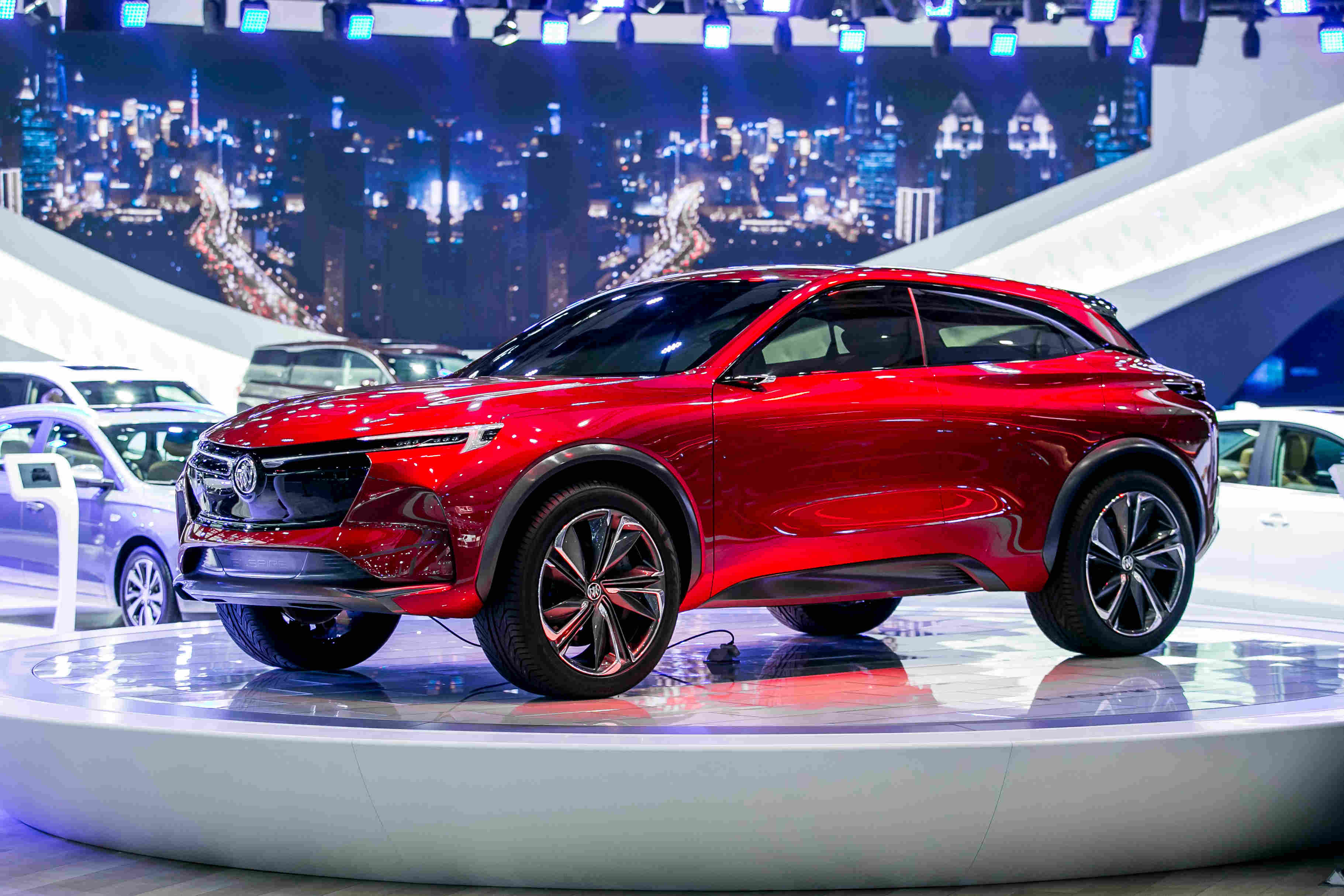 纯电动suv概念车别克enspire