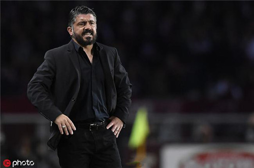 资料图:意大利名将加图索.