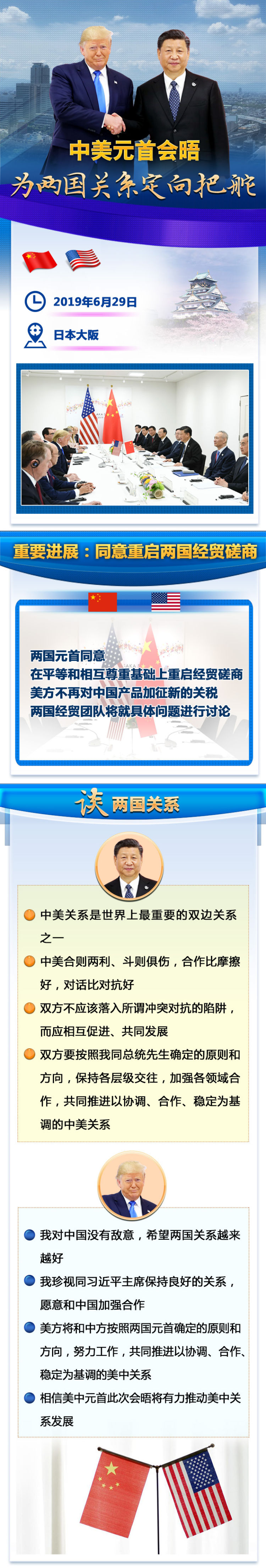 中美元首会晤：为两国关系定向把舵