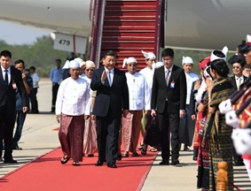 习主席新年首访，缅甸最高规格迎接！
